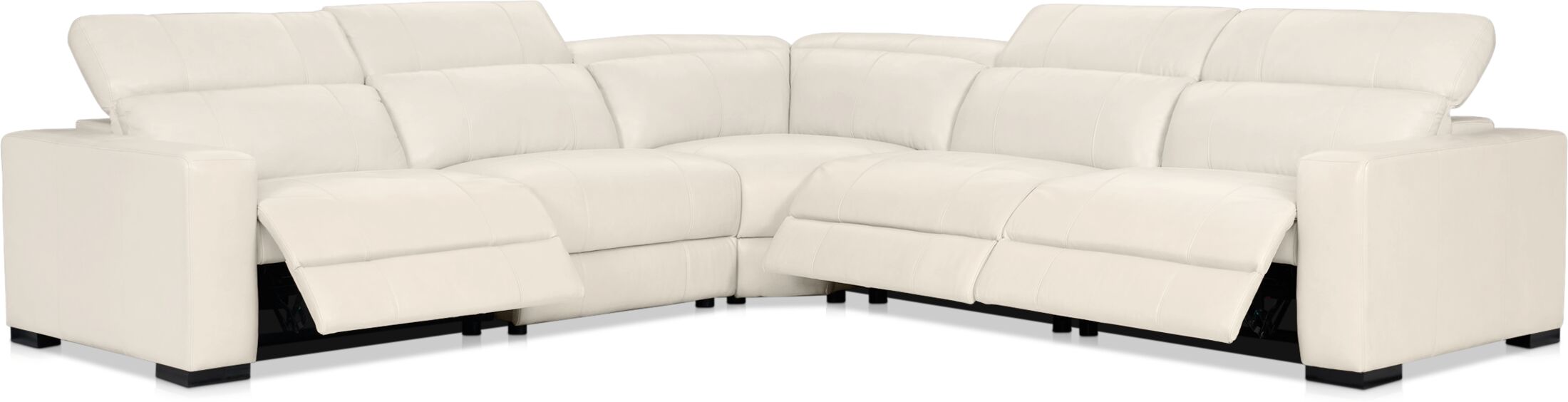 Dual discount reclining sectional