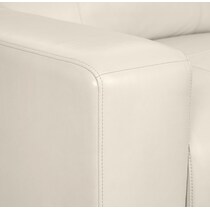 chapman white loveseat   