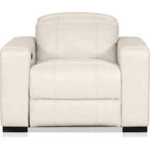 chapman white recliner   