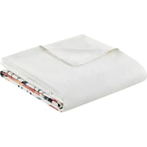 charleigh orange full queen bedding set   