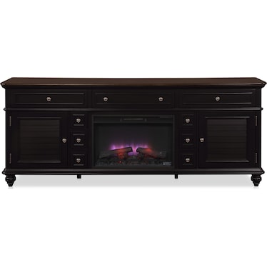 Charleston Fireplace TV Stand