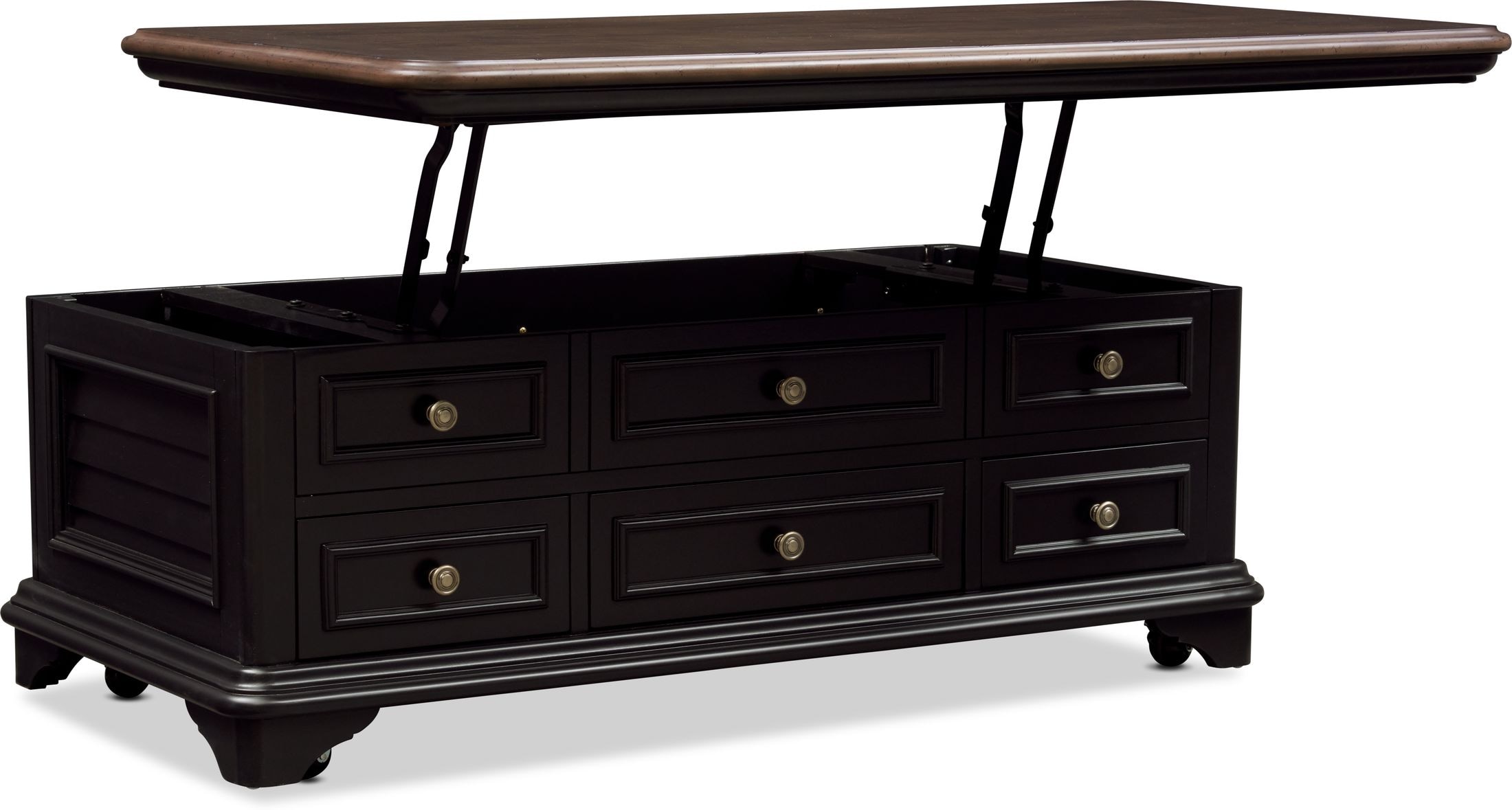 broyhill charleston lift top cocktail table