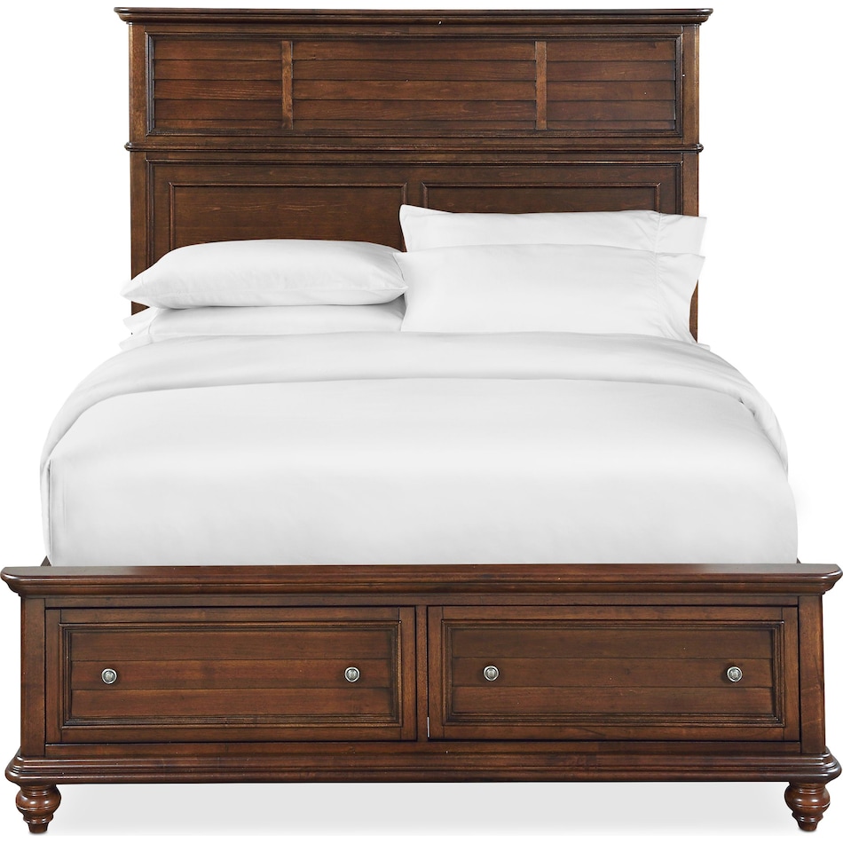 Charleston Panel Storage Bed Value City Furniture