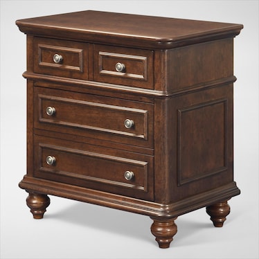 Charleston Nightstand with USB Charging