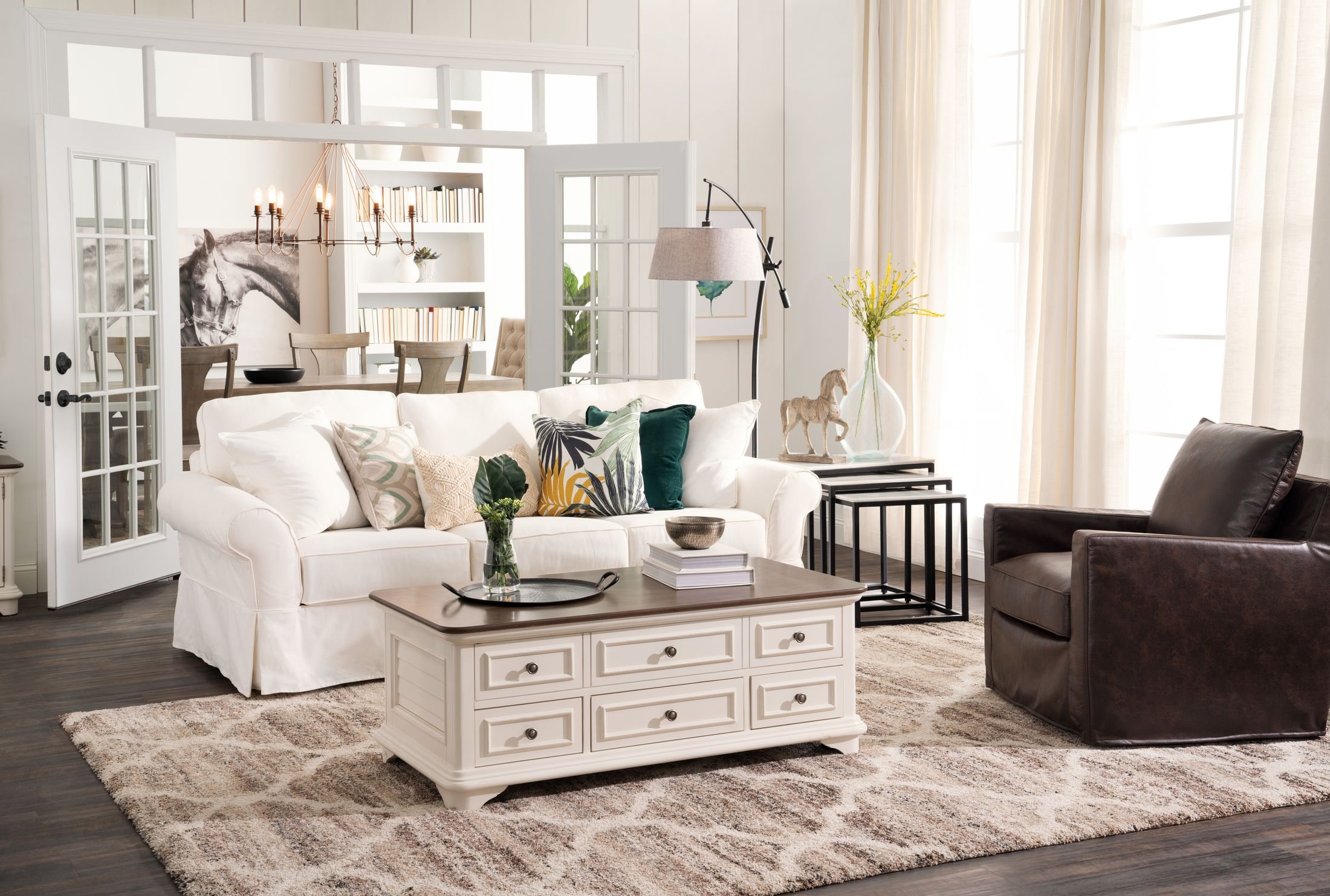 Value city coffee table sets sales