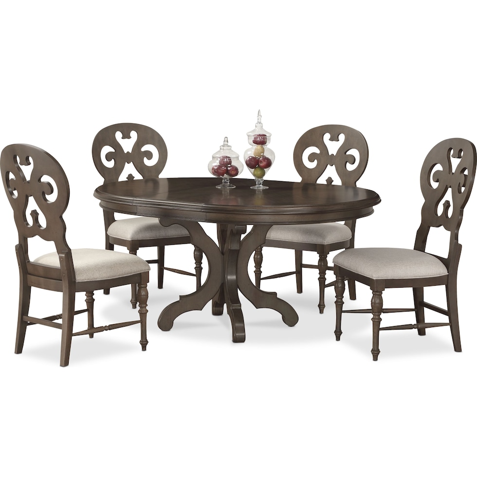 charleston gray  pc dining room   