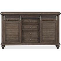 charleston gray buffet   