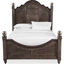 charleston gray king bed   