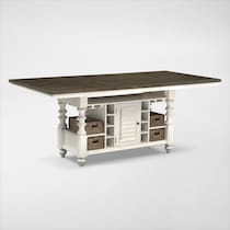 charleston gray kitchen island web   