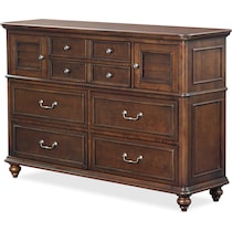 charleston tobacco dresser and mirror   