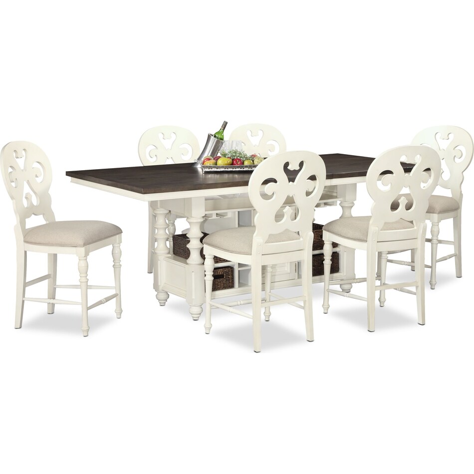 charleston white  pc dining room   