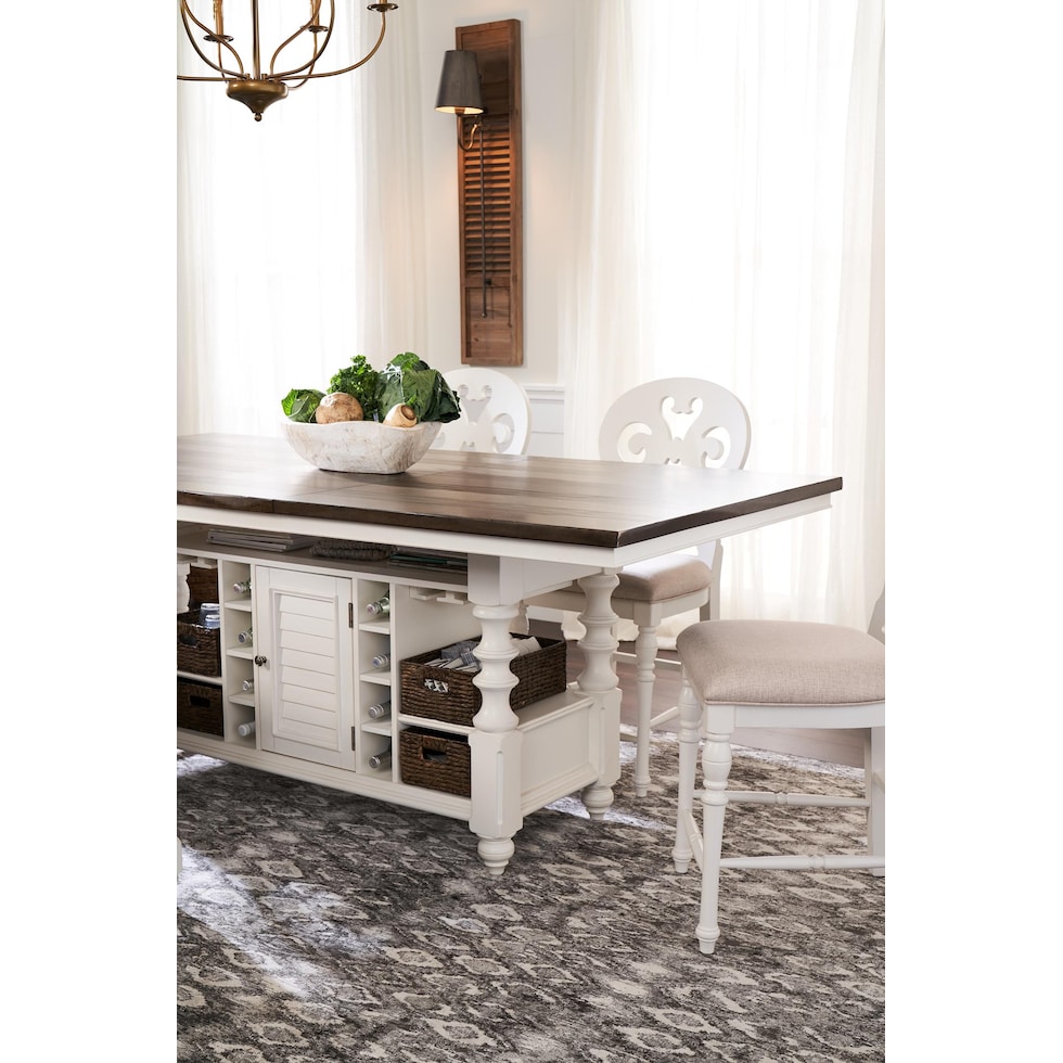 charleston white  pc dining room   