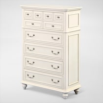 charleston white chest   