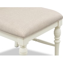 charleston white dining chair   