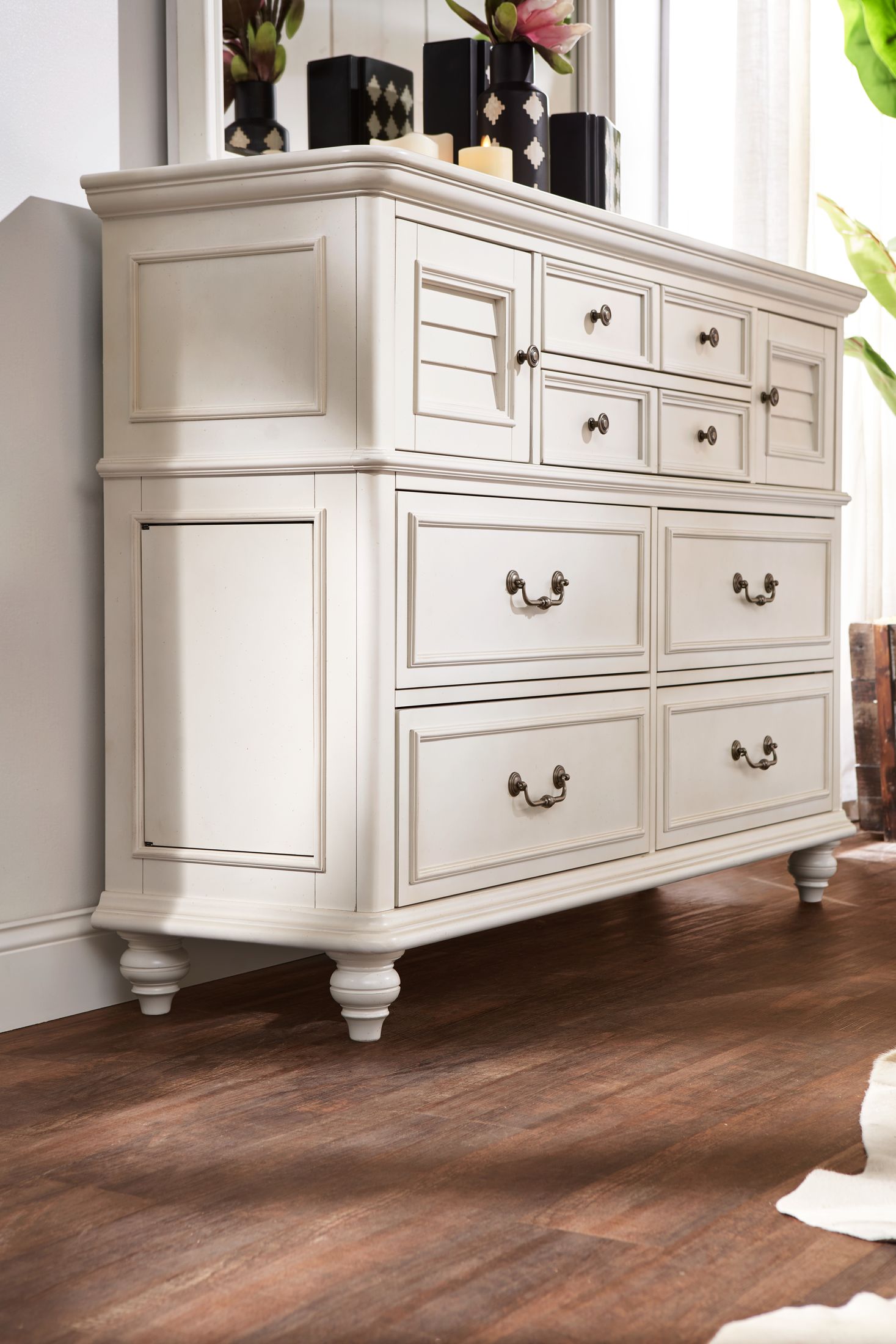 White dresser on sale value city