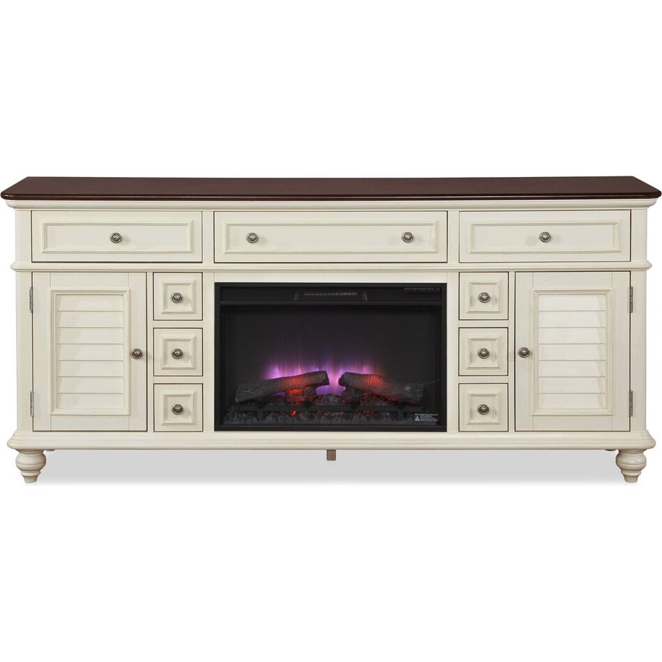 Charleston Fireplace TV Stand Value City Furniture