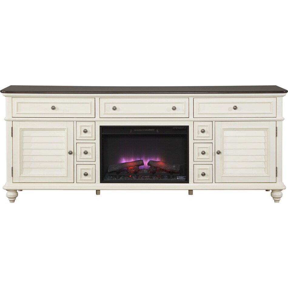 Charleston Fireplace TV Stand Value City Furniture