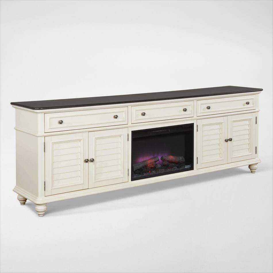 Charleston Fireplace TV Stand Value City Furniture