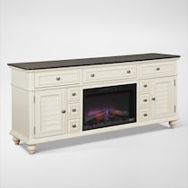 charleston white fireplace tv stand web   