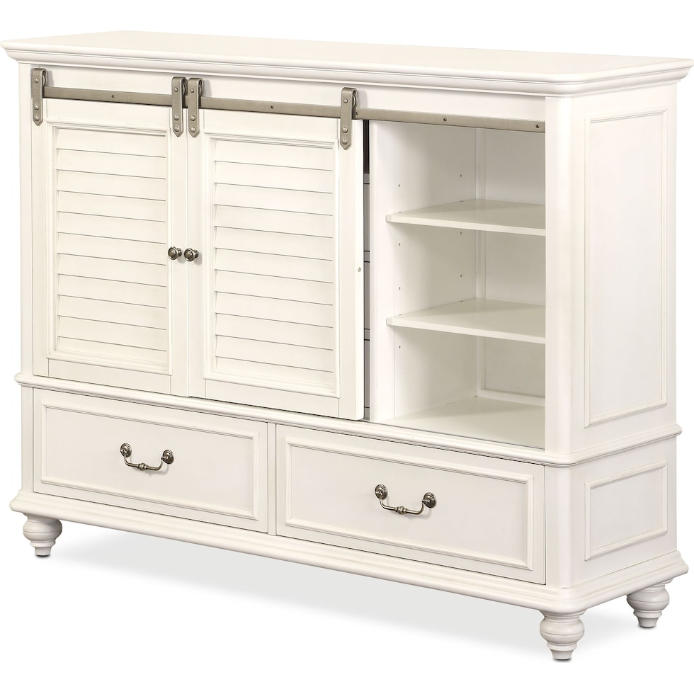 charleston white gentlemans chest   