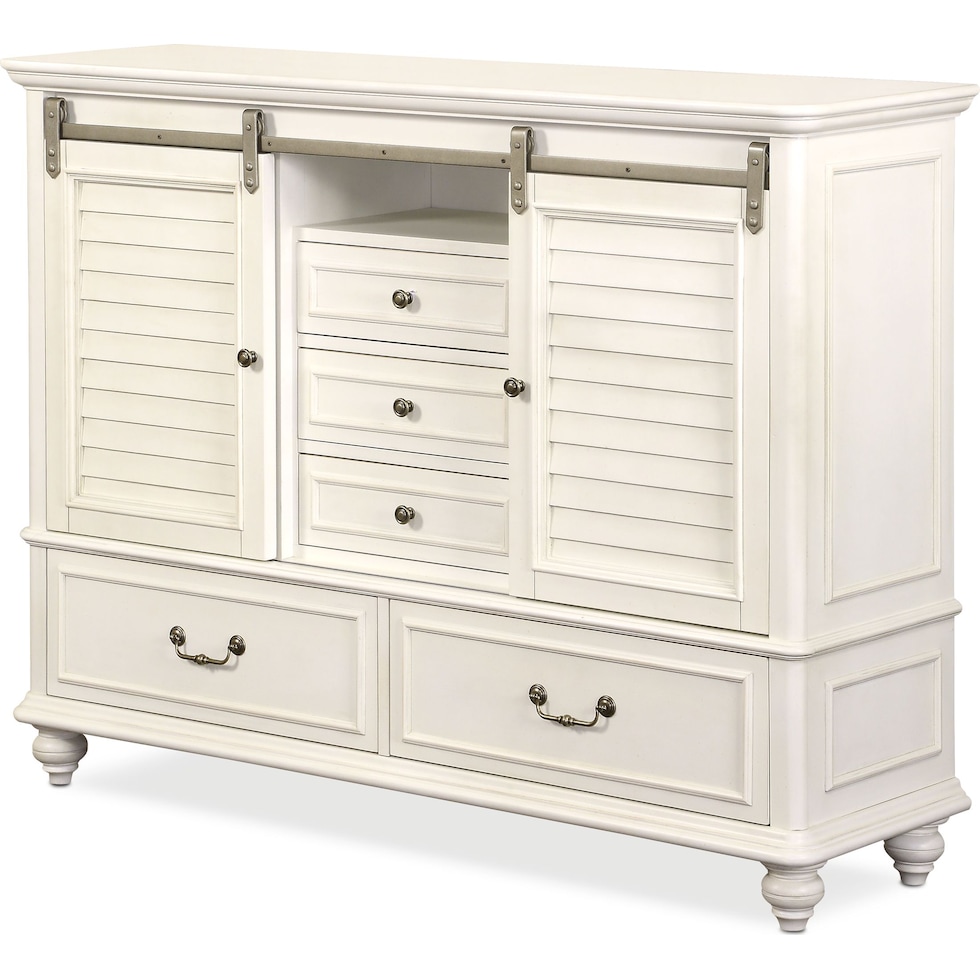 charleston white gentlemans chest   