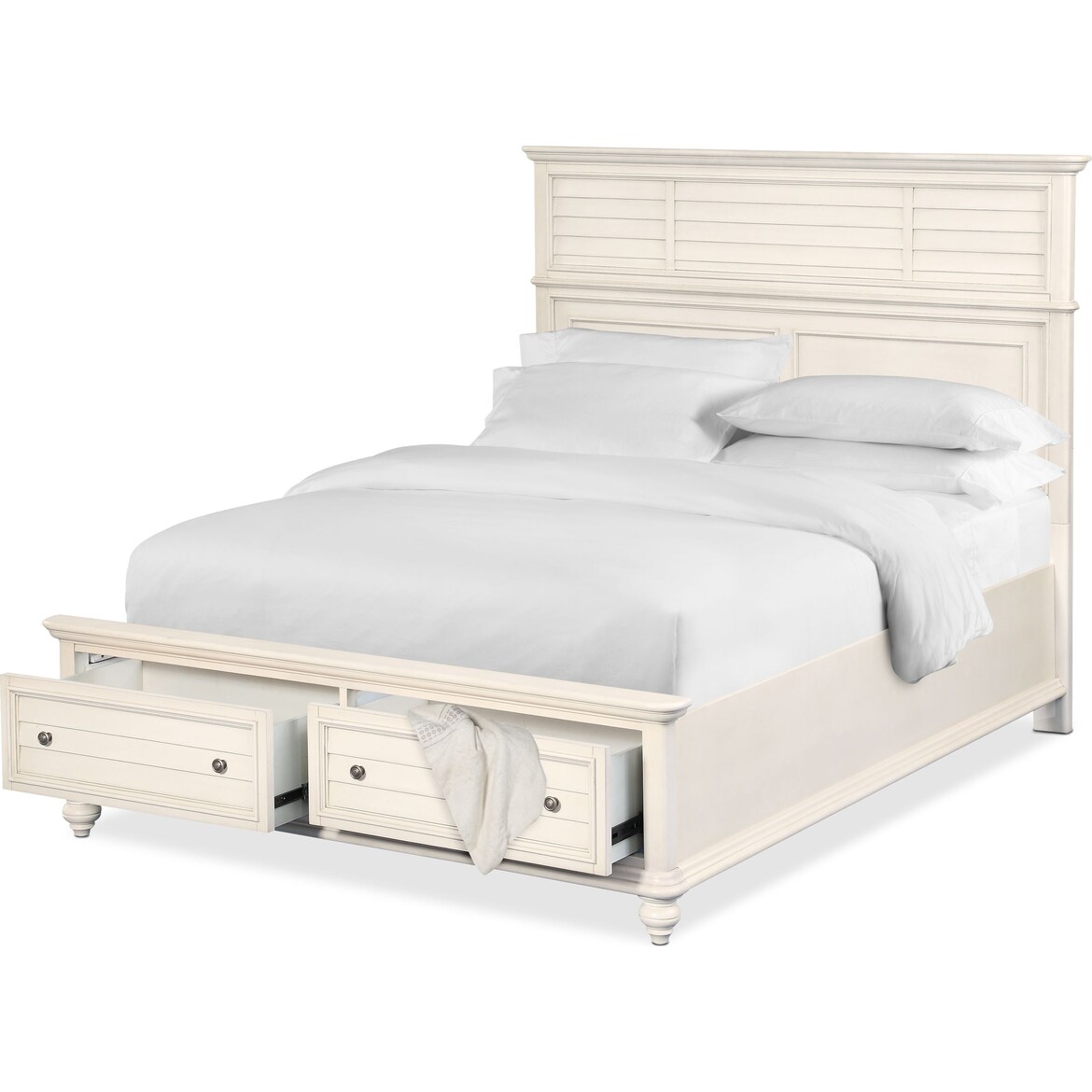 Charleston Panel Storage Bed Value City Furniture and Mattresses