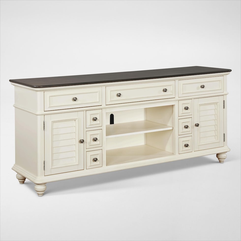 charleston white tv stand web   