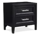 Charlie Charging Nightstand - Black