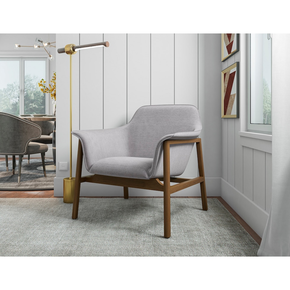 charlize gray chair   