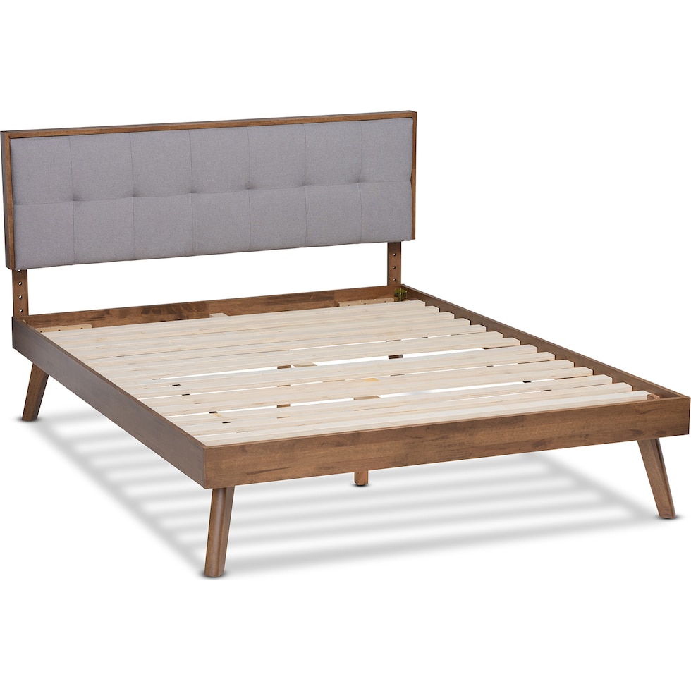 charmaine gray king bed   