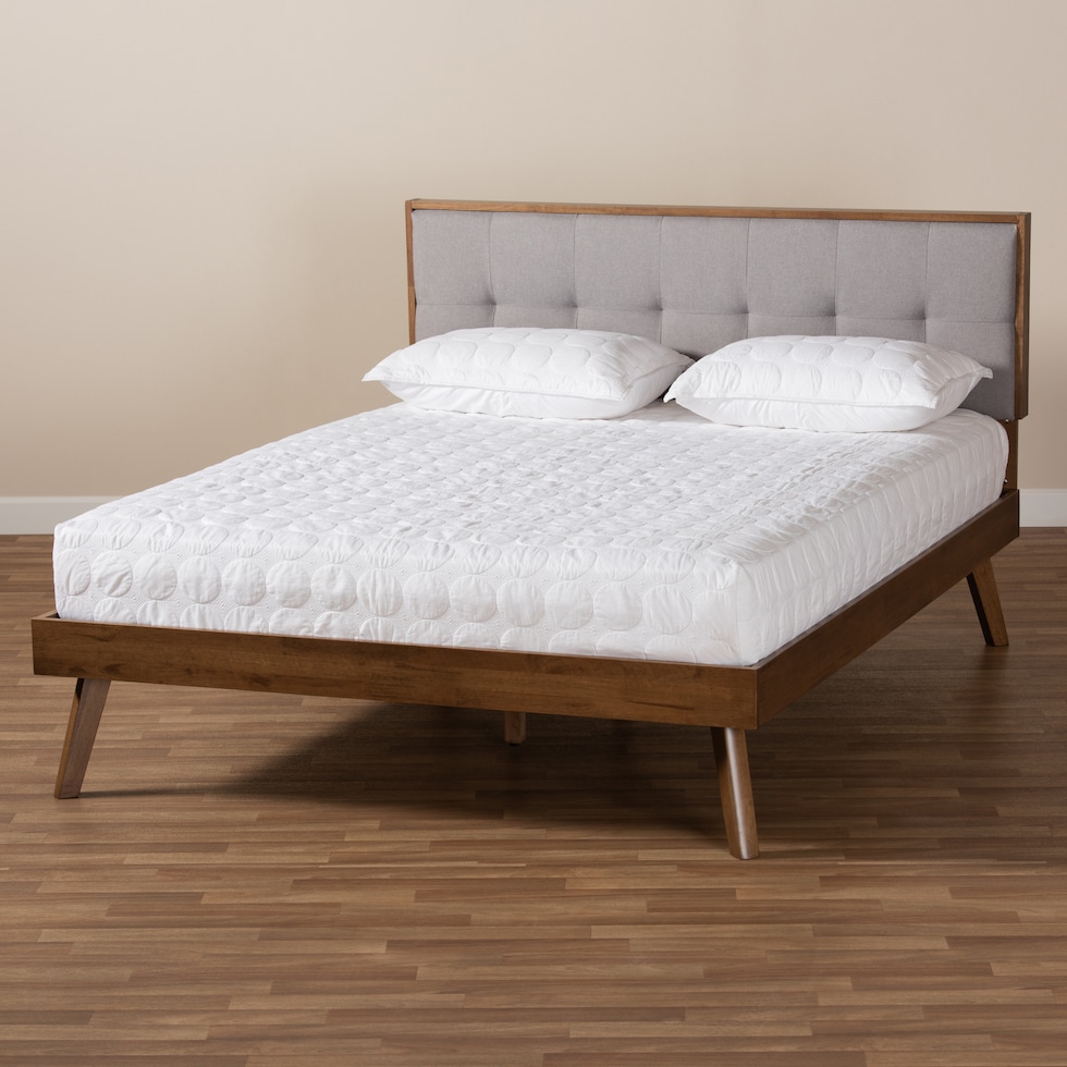 charmaine gray king bed   