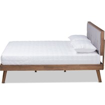 charmaine gray king bed   