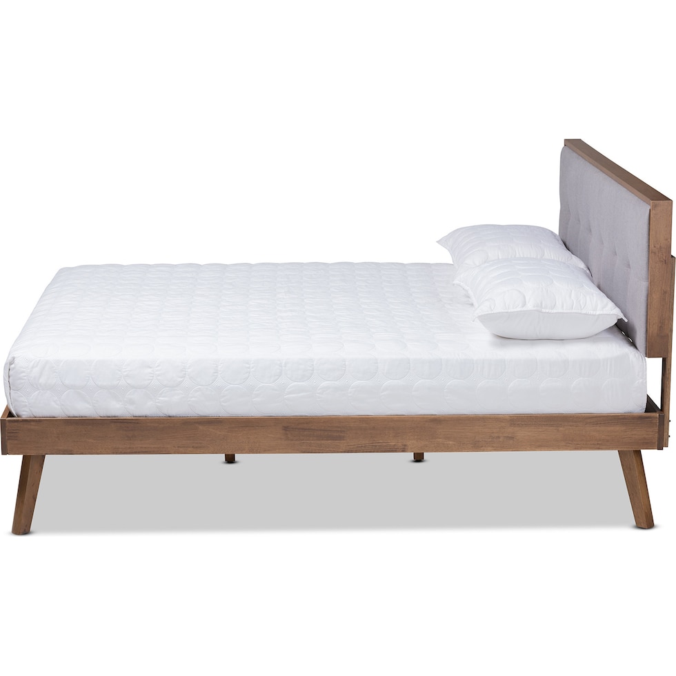 charmaine gray king bed   