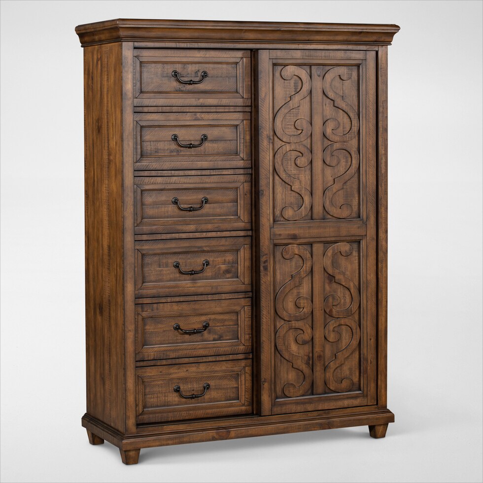charthouse bedroom light brown chest   