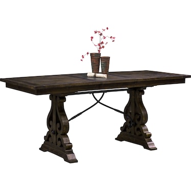 Charthouse Counter-Height Dining Table - Charcoal