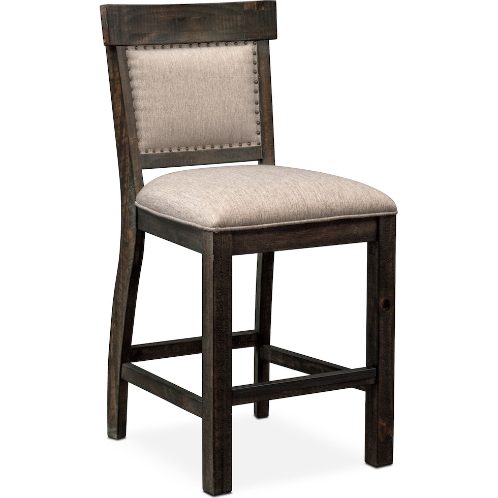 charthouse counter height dark brown  pc counter height dining room   