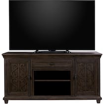 charthouse entertainment dark brown tv stand   