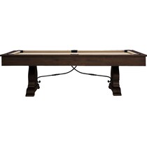 charthouse gaming dark brown gaming table   