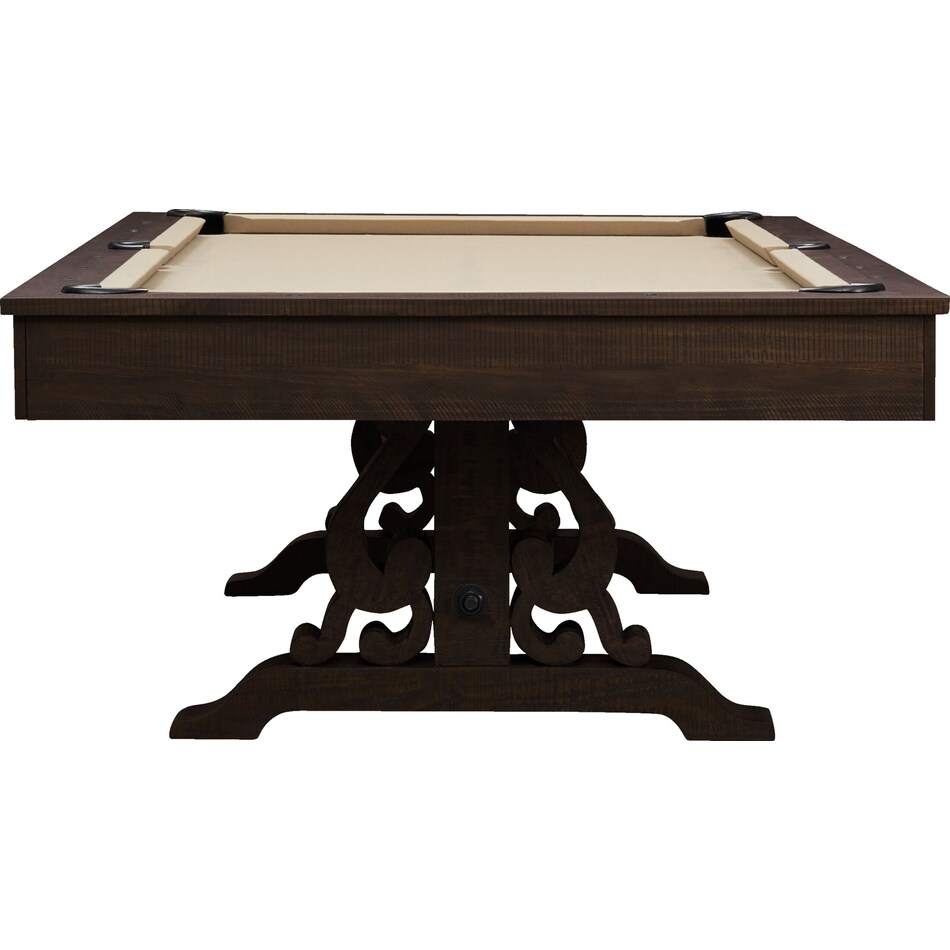 charthouse gaming dark brown gaming table   