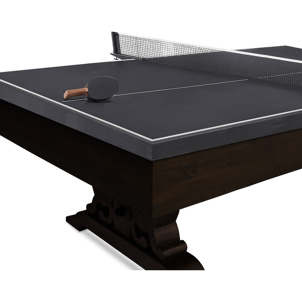 charthouse gaming dark brown gaming table   