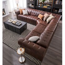 charthouse occasional dark brown coffee table   