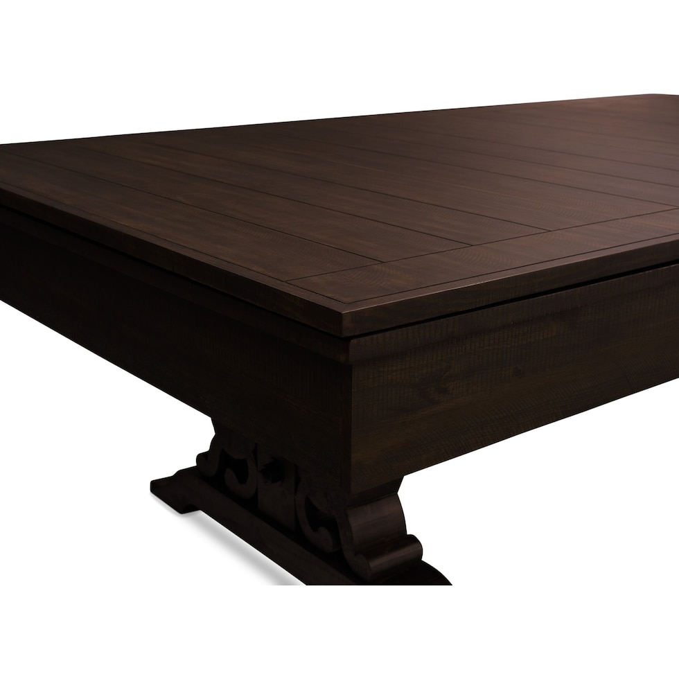 charthouse occasional dark brown gaming table   