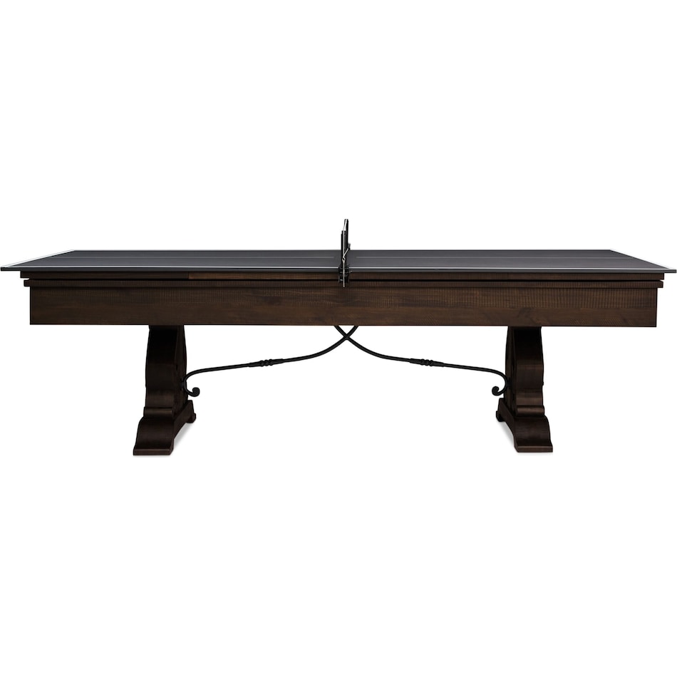 charthouse occasional dark brown gaming table   
