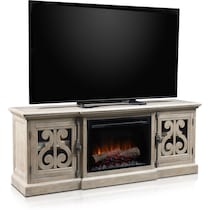 charthouse occasional gray fireplace tv stand   