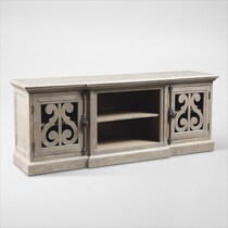 charthouse occasional gray tv stand   