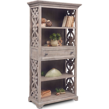Charthouse Bookcase - Gray