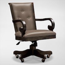 charthouse office gray desk chair   