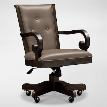 Charthouse Office Desk Chair - Charcoal