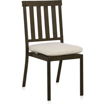 charthouse outdoor dark brown outdoor chair   