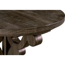 charthouse tables dark brown chairside table   